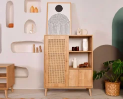 Hazeran Multi Mehrzweckschrank | Hainbuchenholz | Eiche