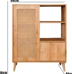 Hazeran Multi Mehrzweckschrank | Hainbuchenholz | Eiche