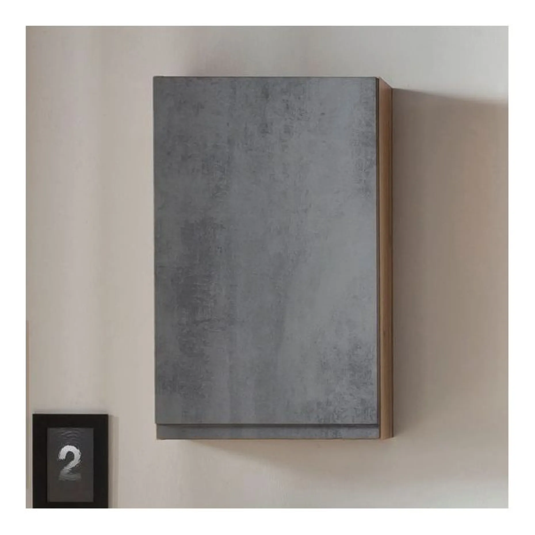 Hängeelement Varese | 40 x 20 x 64 cm | Farbe Beton
