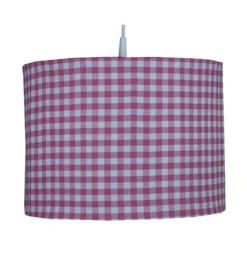 Kinder Bink Bedding Hängelampe kariert