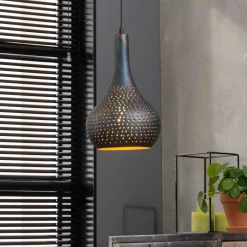 Emob Hängeleuchte Cone 1 Lampenschirm - schwarz/braun