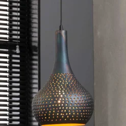 Emob Hängeleuchte Cone 1 Lampenschirm - schwarz/braun