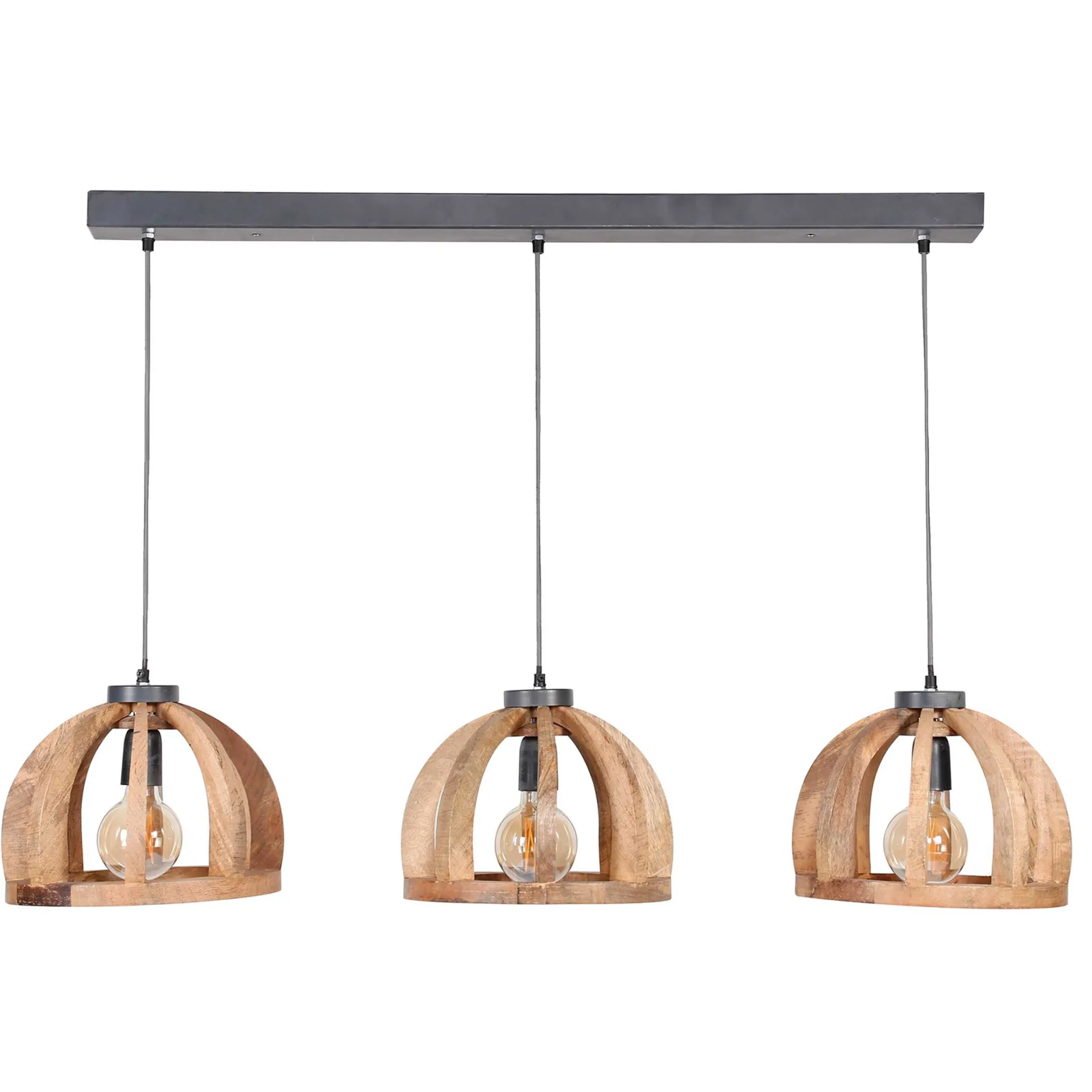 Emob Hängeleuchte Lenno 3x Ø30 - Mango