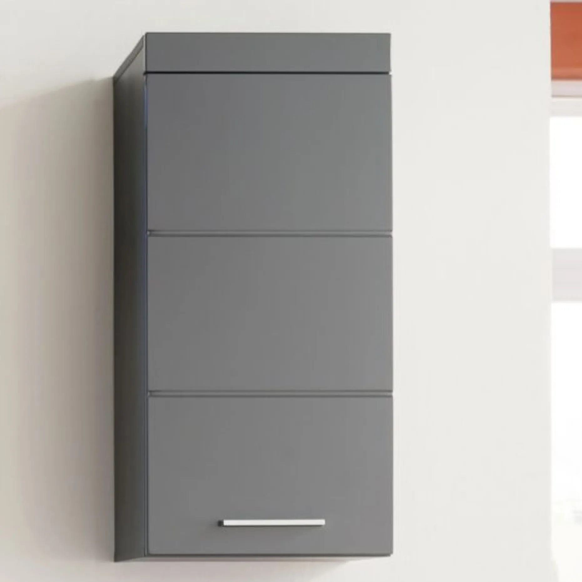 Hängeschrank Amanda | 37 x 23 x 77 cm | Agave Grey | Vielseitig