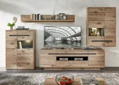 Hängeschrank Bellini 90cm 2 Türen - Eiche/anthrazit