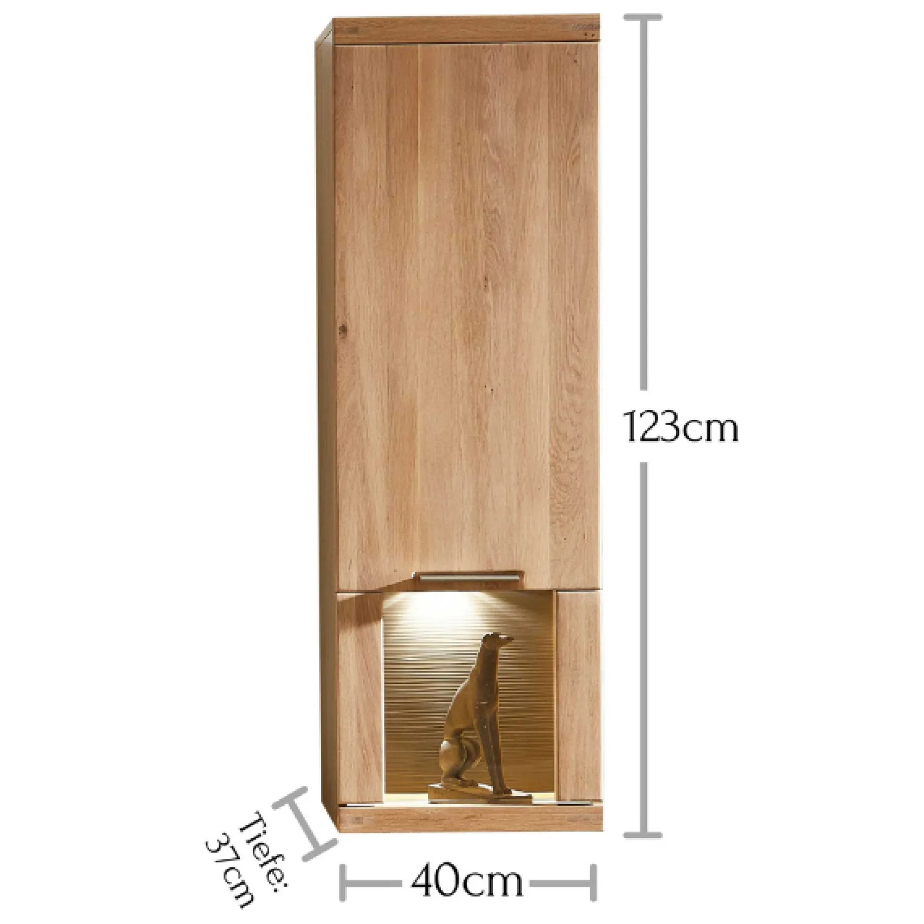 Hängeschrank Blanka 40x123cm - Eiche