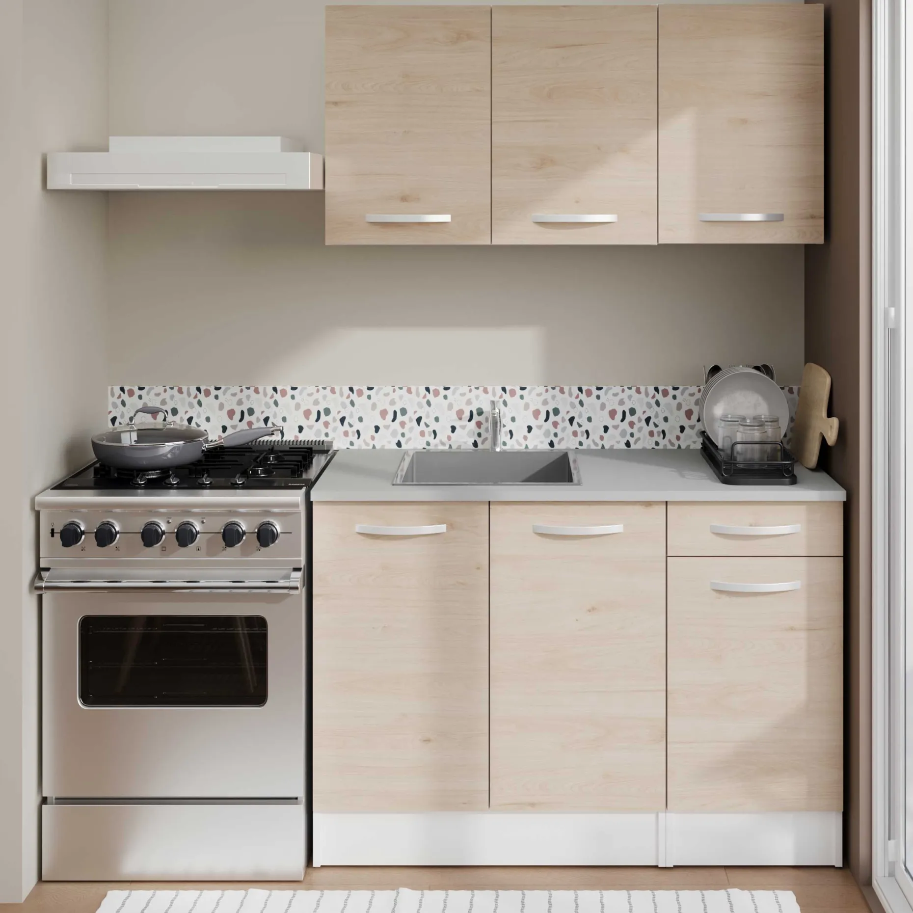 Hängeschrank Eko 40 cm - Eiche