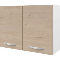 Hängeschrank Eko 80cm mit 2 Türen - Eiche