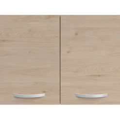 Hängeschrank Eko 80cm mit 2 Türen - Eiche