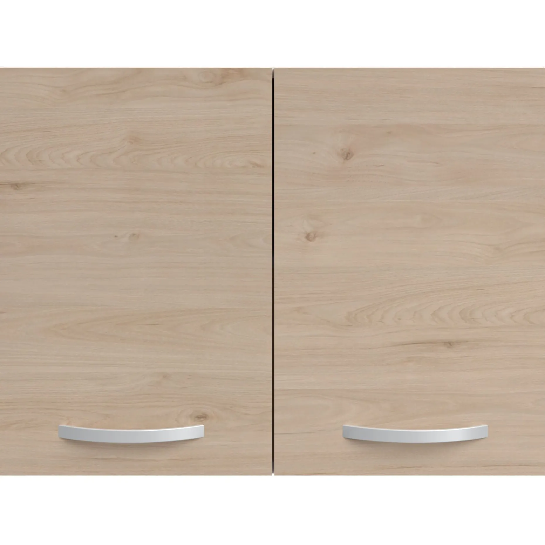 Hängeschrank Eko 80cm mit 2 Türen - Eiche