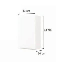 Hängeschrank Hansen 40cm 1 Tür - weiß