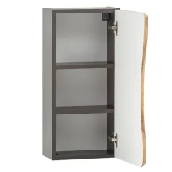 Hängeschrank Karan 37cm 1 Tür - Eiche/anthrazit