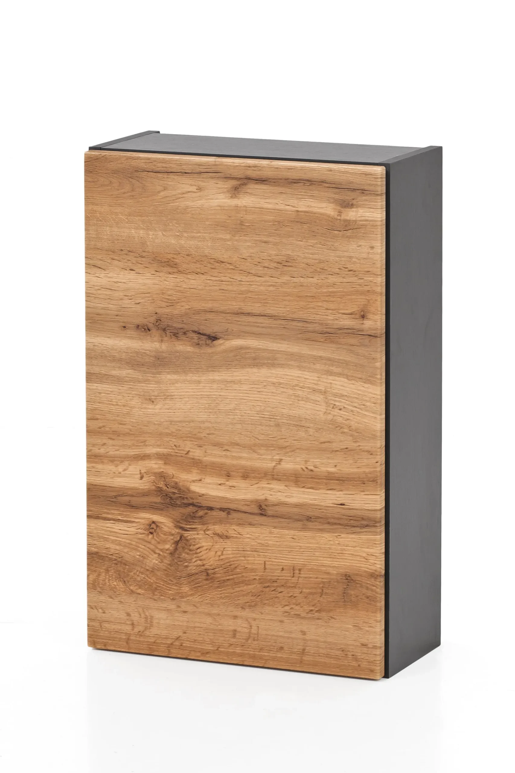 Hängeschrank Kornel/Luna 40cm 1 Tür - graphitgrau/eiche