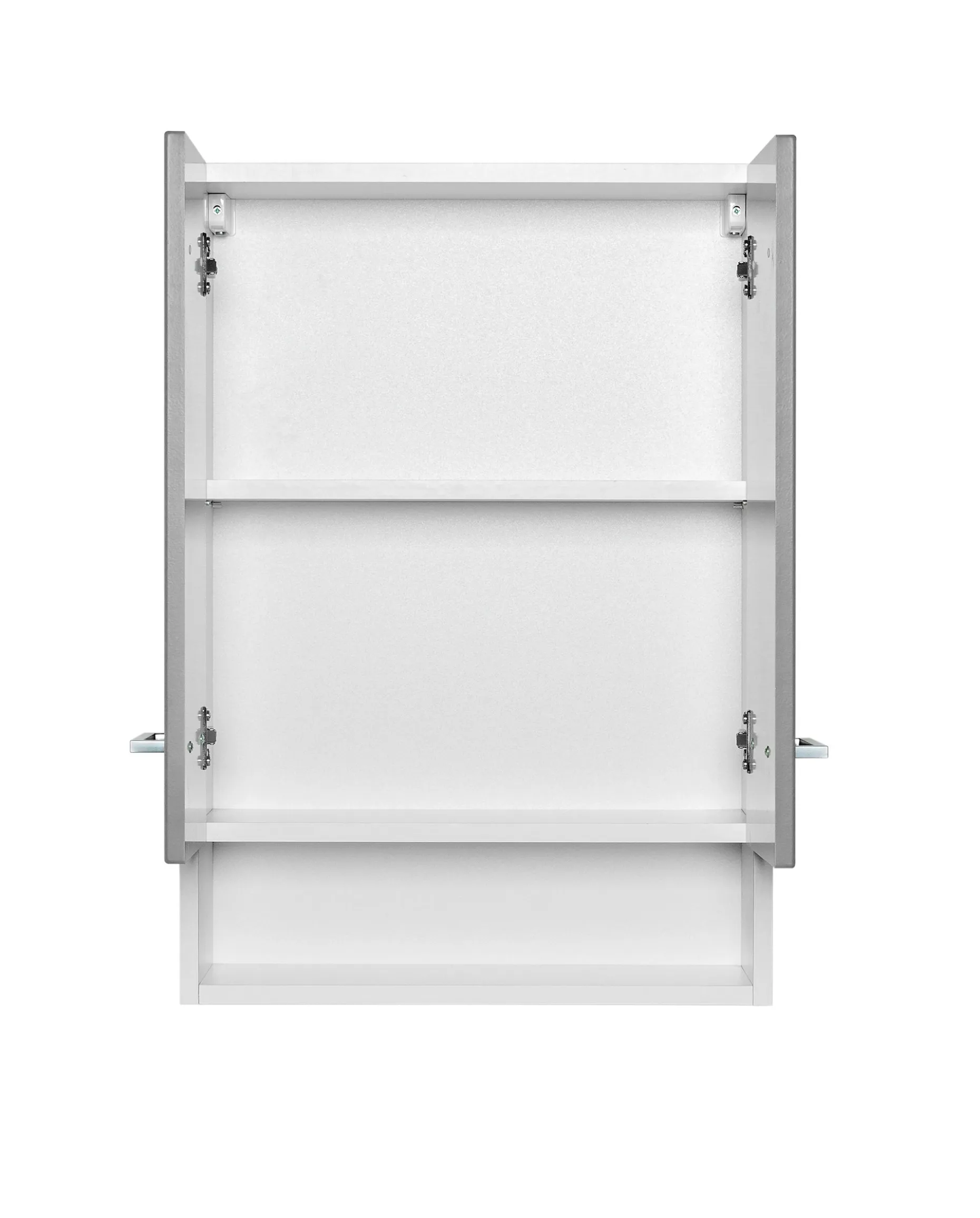 Hängeschrank Ricca 50cm 2 Türen - weiß/hellgrau
