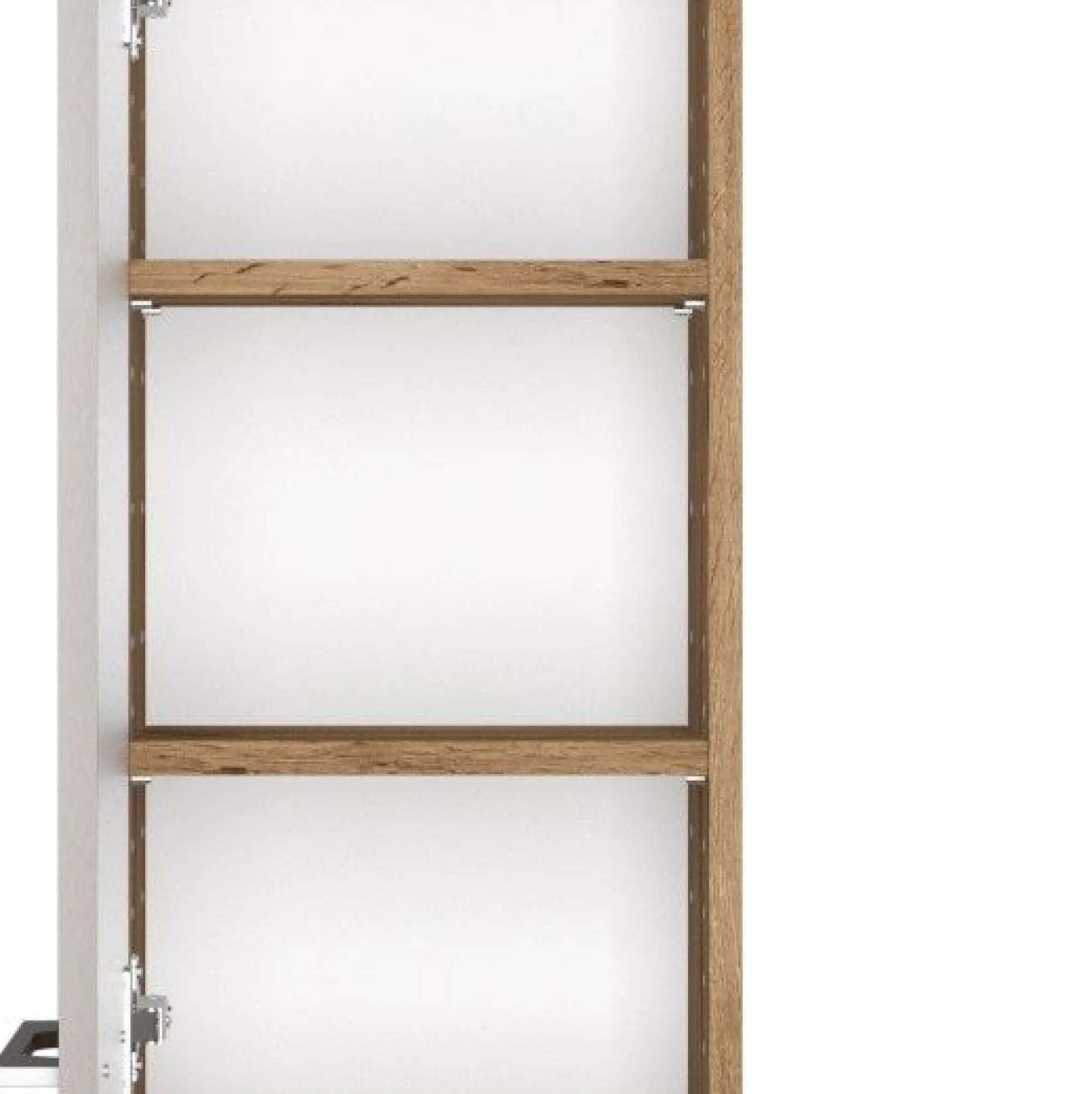 Hängeschrank Sefa 30cm 1 Tür - Eiche/Weiß