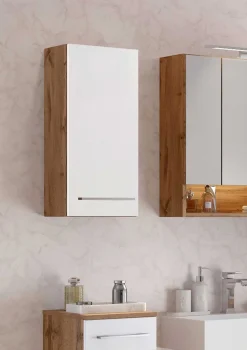 Hängeschrank Sefa 30cm 1 Tür - Eiche/Weiß