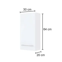 Hängeschrank Sefa 30cm 1 Tür - Eiche wotan