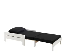 Hochbett Claire 140x200 mit Sitzbett - weiß