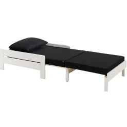 Hochbett Claire 90x200 mit Sitzbett - weiß