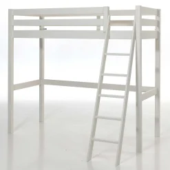 Hochbett Claire 90x200 - weiß