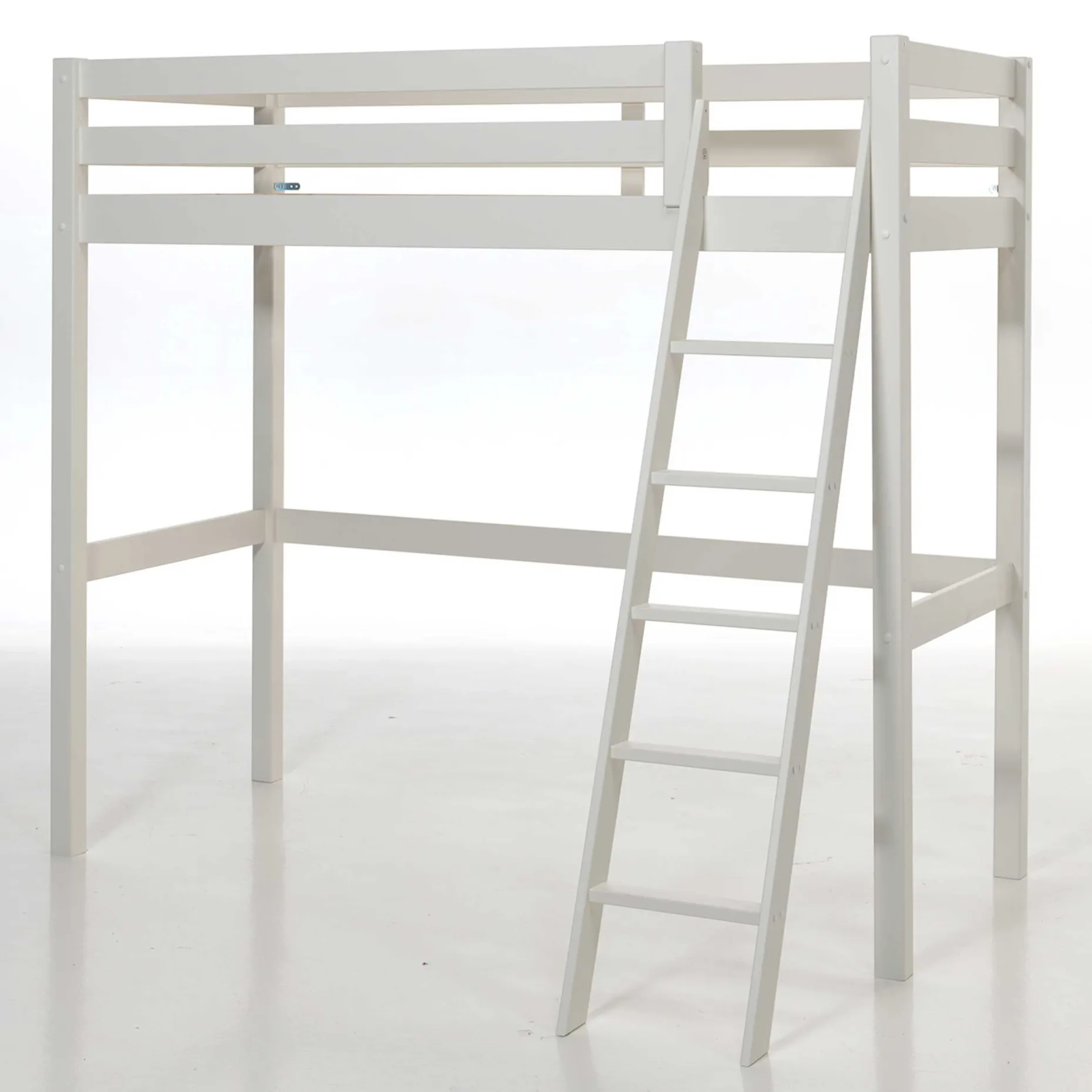 Hochbett Claire 90x200 - weiß
