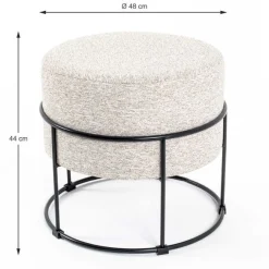 Haku Hocker | Ø48 cm x 44 cm |