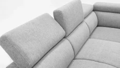 PGS Holmes Ecksofa rechts - Armlehnen verstellbar -