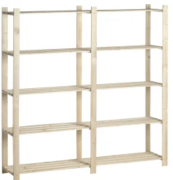 Holzlagergestell doppelt 30 kg