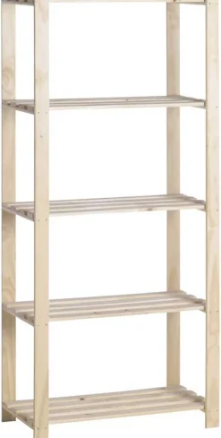 Holzlagerregal einzeln