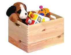 Kinder Galico Holzspielzeugkiste Maxine 40x30x24