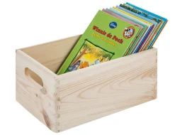 Kinder Galico Holzspielzeugkiste Maxine 40x30x24