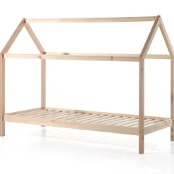 Home Bett Dallas 1 90x200 mit Bettkasten - Kieferholz