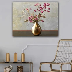 Emob Hope Dekoratives Leinwandbild 1.0 | Holzrahmen | 70 x 100 cm