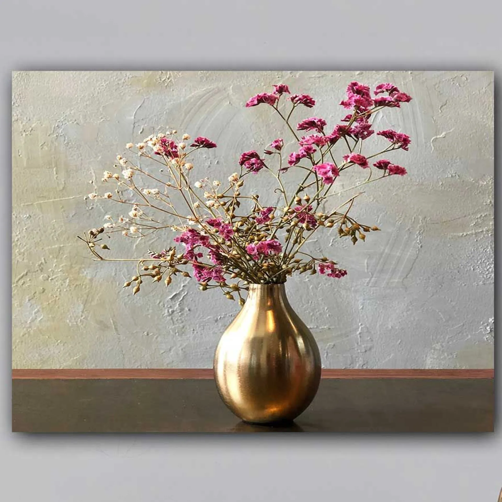 Emob Hope Dekoratives Leinwandbild 1.0 | Holzrahmen | 70 x 100 cm