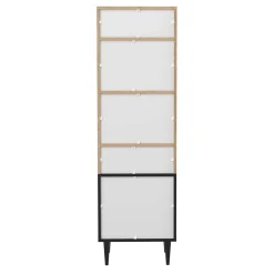 Horizon Bücherregal klein - Eiche/schwarz