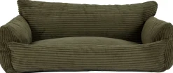 Emob Hundebett Punch - 85x66x29cm - Rippensamt -