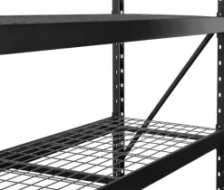 Industrieregal 500 kg - schwarz
