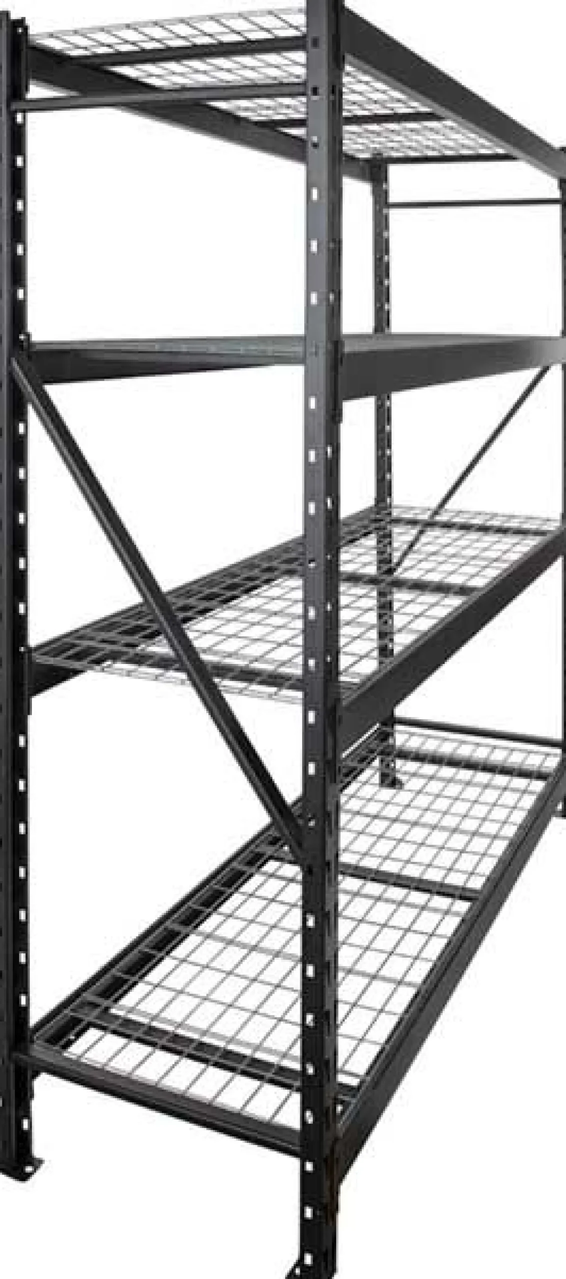 Industrieregal 500 kg - schwarz