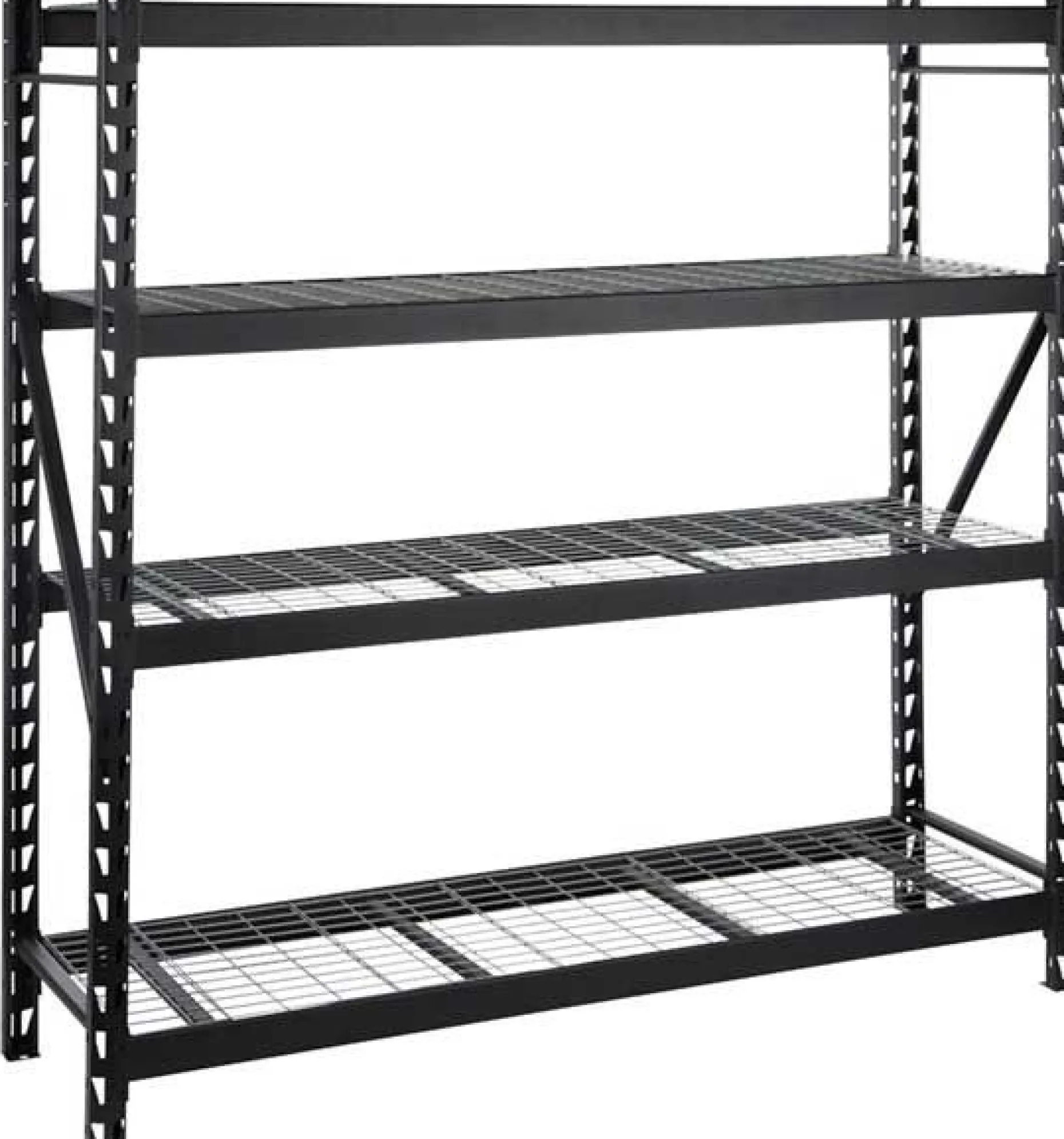 Industrieregal 500 kg - schwarz