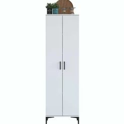 JE110 - 2945 Mehrzweckschrank | 100 % MELAMIN | Weiß