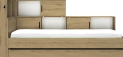 Jugendbett Erwan mit Stauraum | 90 x 200 cm | Artisan Eiche