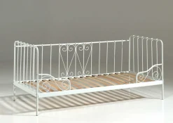 Kabinenbett Alice 90x200 cm Metall - weiß