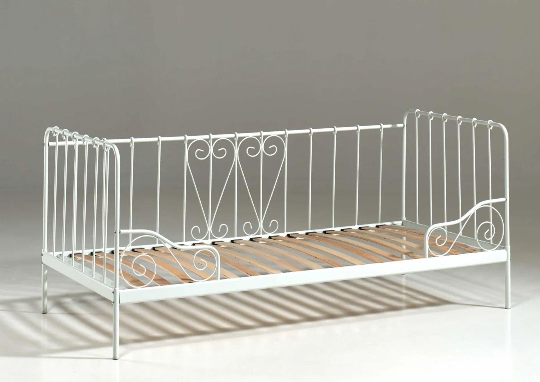 Kabinenbett Alice 90x200 cm Metall - weiß