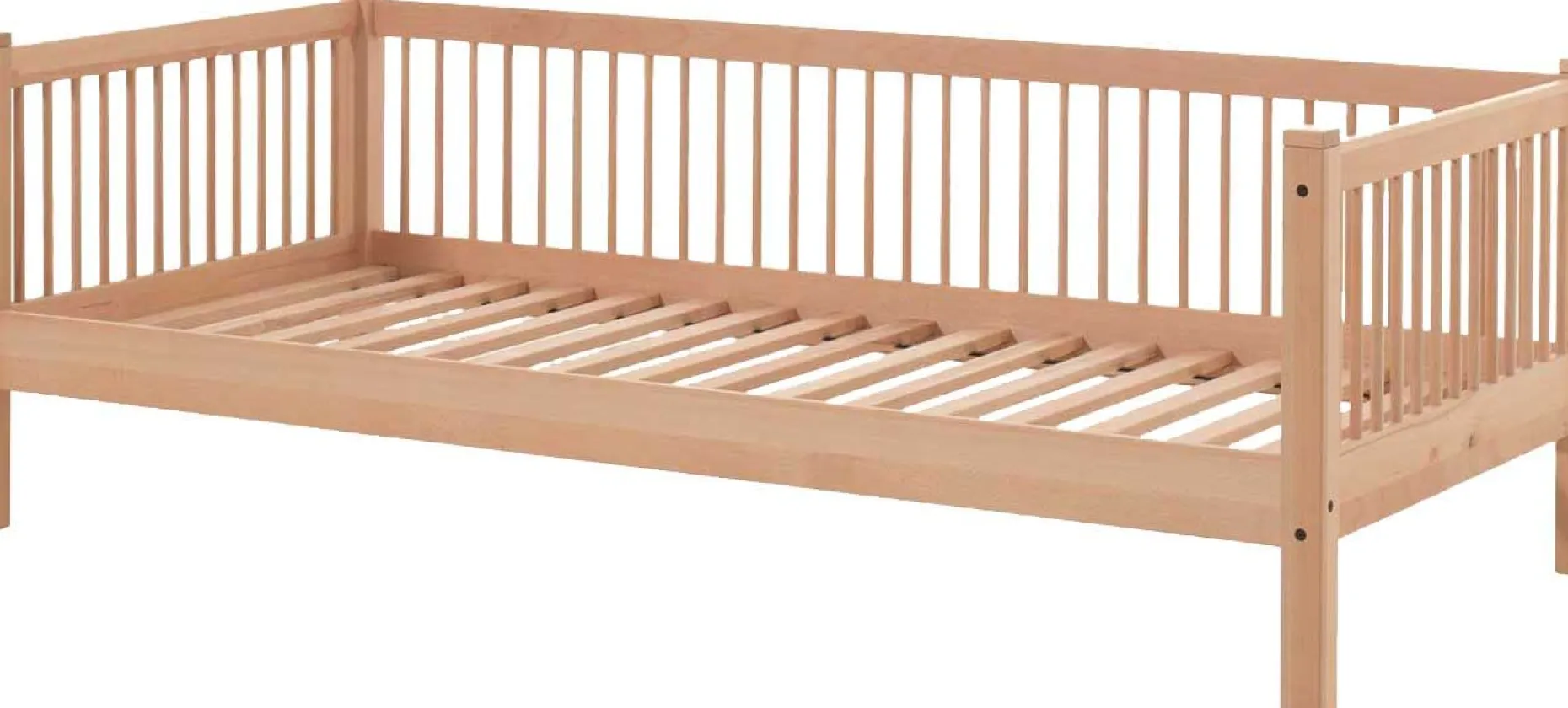 Kabinenbett Forrest 90x200 cm mit Bettgitter - Buche
