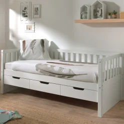Kinder Vipack Kabinenbett Friedrich 90x200 mit 3 Schubladen Kiefer -
