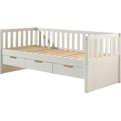 Kinder Vipack Kabinenbett Friedrich 90x200 mit 3 Schubladen Kiefer -