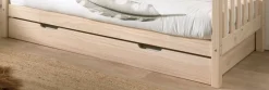 Kabinenbett Friedrich | 211,2 x 98,2 x 68 cm | Mit Bettkasten | Milky Pine Design