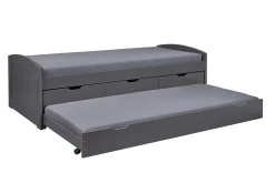 Kabinenbett Jenny 3 Schubladen - grau