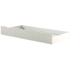 Kabinenbett Maggie 90 x 200 mit Bettkasten Kiefer - weiß
