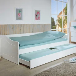 Kabinenbett Malz mit Bettschublade - weiß